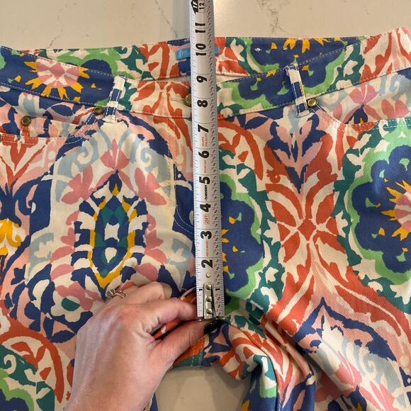 J. McLaughlin Lexi Jeans In Midi Oahu Size 8 - Picture 9 of 10